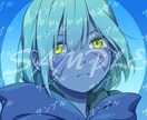 活動者さん向け！夏っぽいイラスト描きます 水中・水着・人魚化等…夏のグッズやおはV・おやVなどに☆ イメージ7
