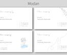 あなただけの名刺デザインをお作りします オーダーメイド、低価格、修正回数無制限！ イメージ2