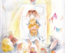 お手頃価格でイラストを描きます 一枚絵もアイコンも、アナログもOK。4〜10日で納品します イメージ3