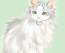猫ちゃんのイラスト描きます 3段階のデフォルメからお好きな絵柄で描きます イメージ2