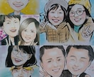 名刺、アイコン等に使える似顔絵を描きます お客様自身はもちろん、ご家族や恋人、友達への贈答にも！ イメージ6