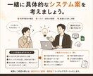 業務改善・システム構築の事前打ち合わせを実施します ご希望の自動化の実現可否を、プロ目線でご提案いたします。 イメージ1