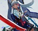 厚塗りで雰囲気のあるイラスト描きます 一枚絵、MV、ヘッダーなど色々な物を！ イメージ2