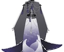 キャラクターの立ち絵承ります 購入者様の指定のキャラクターの立ち絵を描きます！ イメージ5
