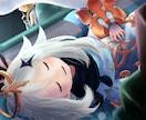 イラスト、立ち絵、アイコン書きます デフォルメからリアルタッチまで書くことが可能です。 イメージ2