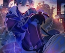 一枚絵/綺麗系厚塗りイラストをお描きします エモさと綺麗めな雰囲気を出すのが得意です！ イメージ4