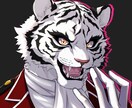 獣人、ケモノ等SNS等のアイコン描きます 可愛い女の子からイカツイ男、獣人や四つ足の獣まで幅広くご提供 イメージ2