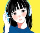 オシャレな似顔絵を描きます 女の子とファッションが得意です。 イメージ2