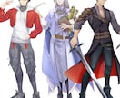 あなたの思い描くキャラクターを形にします ★TRPG・ゲーム・配信などに使える立ち絵制作★ イメージ3