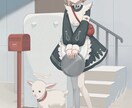 立ち絵(Vtuber/TRPG等)を制作いたします 商用利用も可能な全身立ち絵！差分、パーツ分けも対応可！ イメージ6