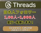 Threads日本人フォロワー＆いいね増やします ★2026年最新SNS戦略★国内ターゲットへプロモーション！ イメージ1