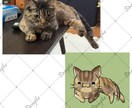 ペットや好きな動物のデフォルメアイコン描きます デフォルメでゆるかわなシンプルでかわいいアイコンです！ イメージ5
