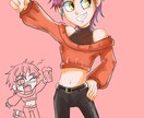 あなただけの1枚お描きします クセのある絵柄でご依頼のイラストお描きします! イメージ5