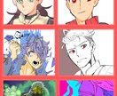 SNS用のアイコンやイラスト描きます かっこいい!かわいい!といったイラストなどをお描きします✨ イメージ1