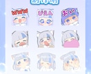 配信・サブスク用スタンプを作成します 配信スタンプ3000円〜 ／GIFアニメーションも対応可 イメージ2