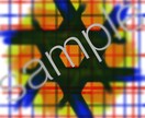 色と線で語ります あなたの心に静かに寄り添う一枚です。 イメージ4