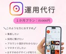 プロチームがインスタ運用代行サポートいたします 全て丸投げインスタ運用代行します イメージ1
