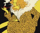 独自イラストで貴方のファッションを似顔絵にします ファッションイラスト、奇抜、インパクト、アイコン、プレゼント イメージ1