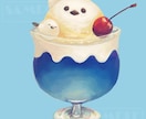 あなたのモチーフでグッズ向け食べ物イラスト描きます Vtuber様モチーフのグッズにオススメ【リテイク無制限】 イメージ3