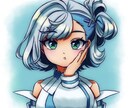 SNSアイコン描きます 商用利用OK！！かわいい女の子描きます！ イメージ1