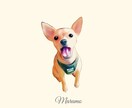 あなたのペットをイラストにします お写真を基にイラストを描きます イメージ3