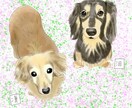動物、人物、ペットの似顔絵作成します リアルで温かみのあるイラストを☆ イメージ6
