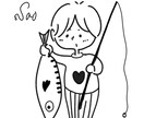 ゆるかわ&シンプルな手描きイラスト描きます アイコンや挿絵、SNSやコラムなど、用途に応じて利用可 イメージ6