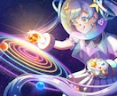 可愛いポップな1枚イラストを描きます 多岐にわたる用途でご対応いたします! イメージ4