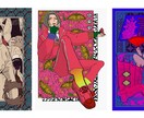 イラスト一枚絵などの制作を承ります 国内外で経験のある現役イラストレーターがイラスト制作します イメージ2