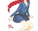 イラスト・アイコン描きます 可愛い感じに等身キャラを描くよう頑張っています！ イメージ2