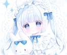 萌えかわいいイラスト描きます アイコン、サムネイル、一枚絵…可愛い女の子をお求めの方に！ イメージ1
