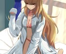 オリジナルの一枚絵お描きします 個人鑑賞用、SNSアイコン・ヘッダー用などなんでもOK！！ イメージ2