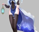 一枚絵イラストなど描きます 男女どちらでもかっこよく可愛く描きます！ イメージ2