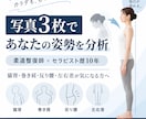柔道整復師が写真からあなたの姿勢を分析します 姿勢を隅々まで確認し、あなた専用のセルフケアをご提案します イメージ1