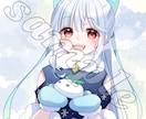 SNSのアイコンなどイラストを制作します ご依頼者様のご要望にできるだけ答えます！ イメージ1