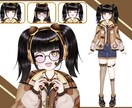 期間限定！９万円でVtuberモデル一括制作します 全行程を一括制作/モデリング/イラスト持ち込み可/制作実績有 イメージ8