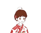 snsアイコンにおすすめします 似顔絵のかわいいイラストをしましょう！ イメージ1