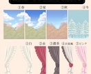 カスタム（量産）イラスト描きます 豪華なイラストをお手頃価格で！ イメージ4