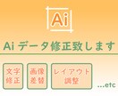 Illustratorのデータを修正致します PDFの修正も承ります。まずはお気軽にご相談下さい。 イメージ1