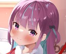 SNSなどで使用できるアイコンの作成をします かわいい女の子のアイコンなど、作成できます！ イメージ3
