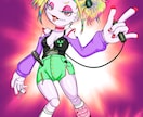 ニッチな属性のカートゥーン調オリキャラ制作します デフォルメしたオリジナリティーの高いカートゥーン調イラスト イメージ1
