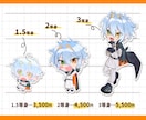グッズに使えるデフォルメイラスト承ります グッズやスタンプに使えるミニキャラ作成いたします！ イメージ2