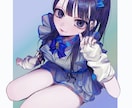 Y2K風1枚イラスト■なんでも描きます キャラクター/cpイラスト/等 1枚イラスト総合製作サービス イメージ2