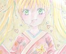 アナログで水彩画やカラーインクで絵を描きます メルカリで50件以上の販売実績柔らかな絵柄多彩な構図 イメージ5