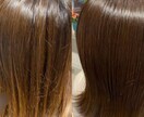 傷んだ髪をとある方法でサラサラにさせます 痛み過ぎた髪の毛を、｢とあるもの｣ でサラッサラに致します イメージ1