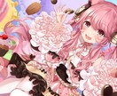 権利込商用利用OK！グッズ販売用立ち絵お描きします アクリルスタンドなどグッズ販売に！ イメージ4