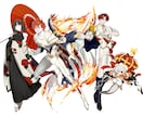 TRPG・ゲーム等の立ち絵を制作します キャラクターデザインも可能です！ イメージ3