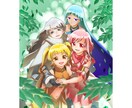 イラストお描きします ポストカードサイズからA4サイズまで イメージ6