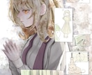感情・物語を魅せる絵柄で、一枚絵を制作いたします あなたの求めるもの、伝えたいものが絵になる。 イメージ3