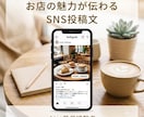 お店の魅力が伝わるSNS投稿文を作成します AIと発信経験者の手で、思わず読みたくなる一文に イメージ1